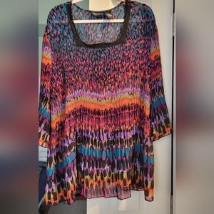 Maggie Barnes 2x blouse like new